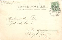 CPA Trouville Place de l'hotel de ville