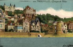 CPA Trouville Groupe de villas