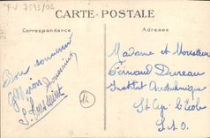 CPA Trouville Groupe de villas