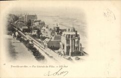 CPA Trouville sur mer vue generale des villas