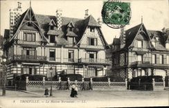 CPA Trouville La maison normande