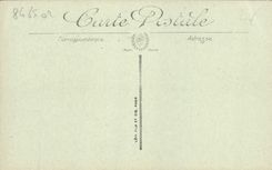 VINTAGE POSTCARD Trouville villas and the beach