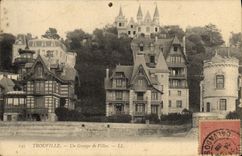 CPA Trouville Un groupe de villas