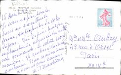 MODERN CARD Trouville the queen of the beaches View Bellevue Hotel