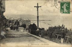 CPA Trouville Vue generale