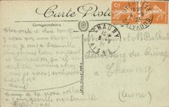 CPA Trouville Deauville vue generale prise des Fremonts 