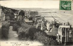 CPA Trouville vue generale