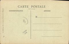 Castillo de Henry de la fuente de la POSTAL de la VENDIMIA del Apple-brandy