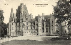 CPA Fontaine Henry Chateau du Calvados