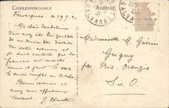 CPA Chateau de Fervacques Porte fortifiee