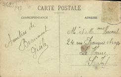 VINTAGE POSTCARD Surroundings of Drums Castle of Glanville