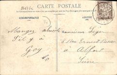 CPA Glanville Le Chateau