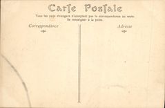 VINTAGE POSTCARD Guibray the Place of the Mathilde Queen and the Notre Dame Church