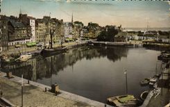 CPM Honfleur Le vieux bassin 
