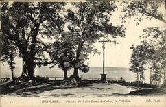 CPA Honfleur La Croix de Notre Dame De Grace