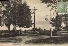 CPA Honfleur Notre Dame De Grace Le calvaire