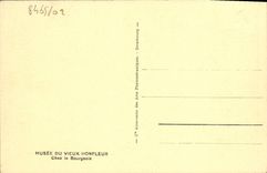 CPA Honfleur Musee De Vieux Chez le Bourgeois