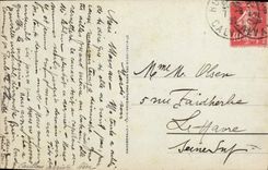 VINTAGE POSTCARD Honfleur Church co. Overall picture Catherine