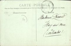 CPA Honfleur L'Hotel du Cheval Blanc et le Bateau du Havre