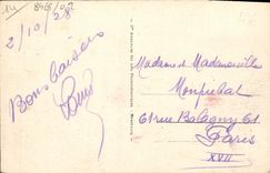 CPA Honfleur Le Mont Joli La Cote de Grace