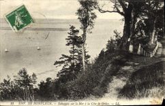 VINTAGE POSTCARD Honfleur Escaped On the Sea from the Dimension from Grace