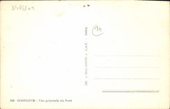 CPA Honfleur Vue Generale du Port