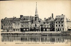CPA Honfleur Quai Saint Etienne
