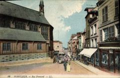 CPA Honfleur Rue Premord