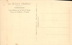 VINTAGE POSTCARD Vieux manor on the dimension of Grace Road of Honfleur has Trouville