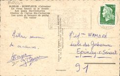 MODERN CARD Honfleur