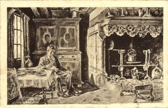 CPA Honfleur Chez le Bourgeois