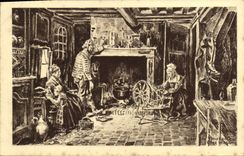 CPA Honfleur Chez le Marin