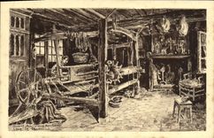 CPA Honfleur Du Vieux Chez le Tisserand