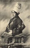 CPA Honfleur Riche paysanne des environs Folklore Costume 