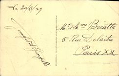 CPA Honfleur Le Mont Joli La Cote de Grace