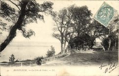 CPA Honfleur La Cote De Grace