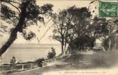 CPA Honfleur La Cote De Grace