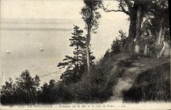 CPA Honfleur Echappee Sur la Mer a la Cote de Grace