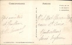 CPA Honfleur Notre Dame De Grace