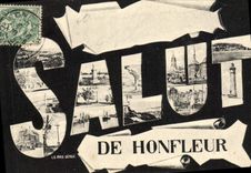 CPA Honfleur Salut