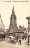 VINTAGE POSTCARD Honfleur Bell-tower of Church Sainte Catherine