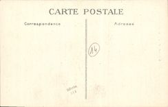 Campana-torre de Honfleur de la POSTAL de la VENDIMIA de la iglesia co. Catherine