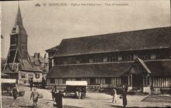 CPA Honfleur L'Eglise Ste Catherine