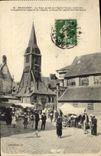 CPA Honfleur Le Clocher L'Eglise Ste Catherine