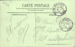 CPA Honfleur Le Clocher L'Eglise Ste Catherine