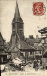 CPA Honfleur Le Clocher L'Eglise Ste Catherine