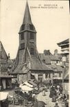 CPA Honfleur Le Clocher L'Eglise Ste Catherine