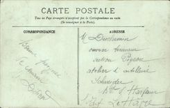 CPA Honfleur Le Clocher L'Eglise Ste Catherine