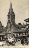 CPA Honfleur Le Clocher L'Eglise Ste Catherine