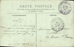 VINTAGE POSTCARD Honfleur Bell-tower the Church co. Catherine